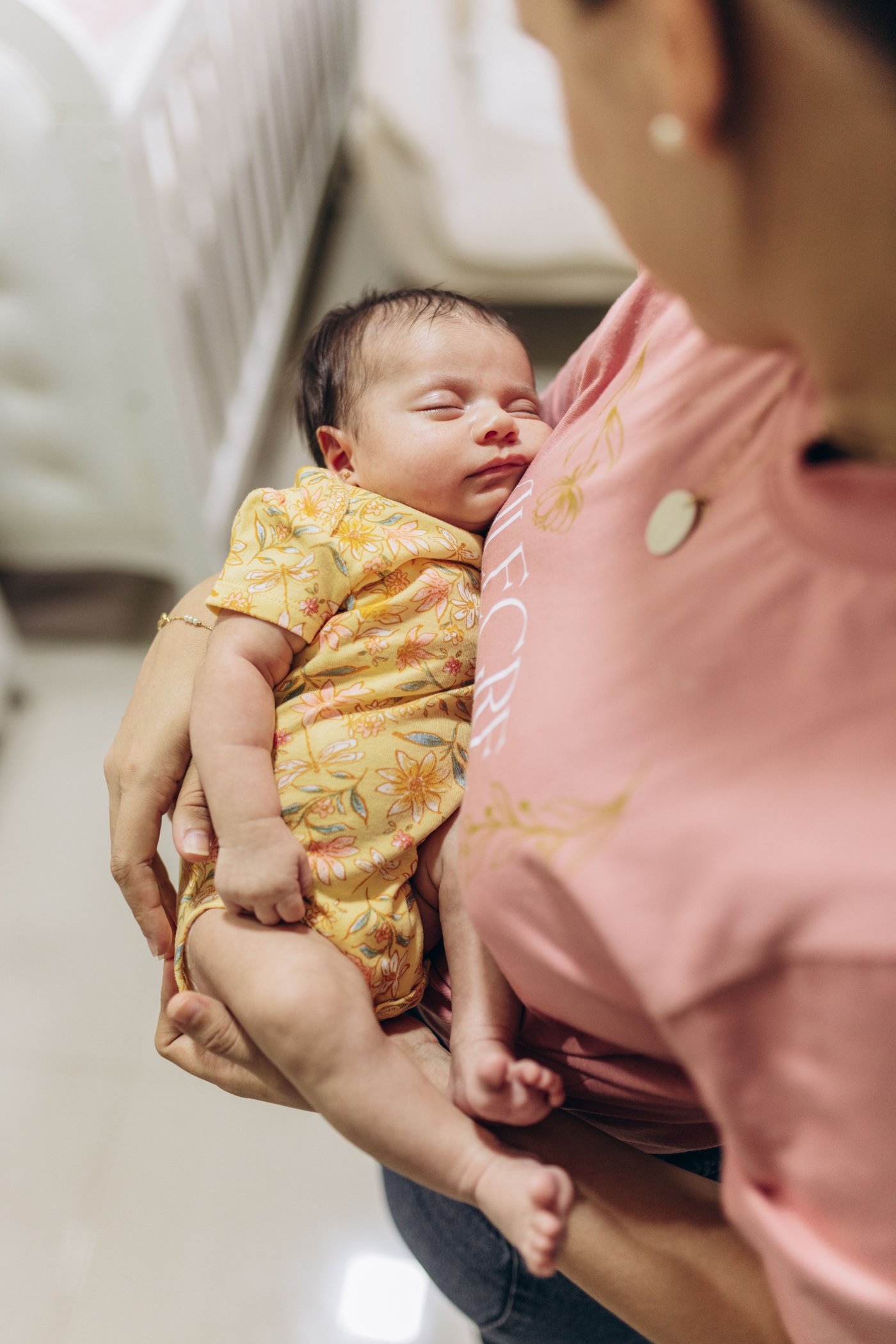 Vínculo entre mãe e bebê